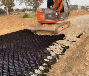 Cellular confinement systems for subgrade stabilization