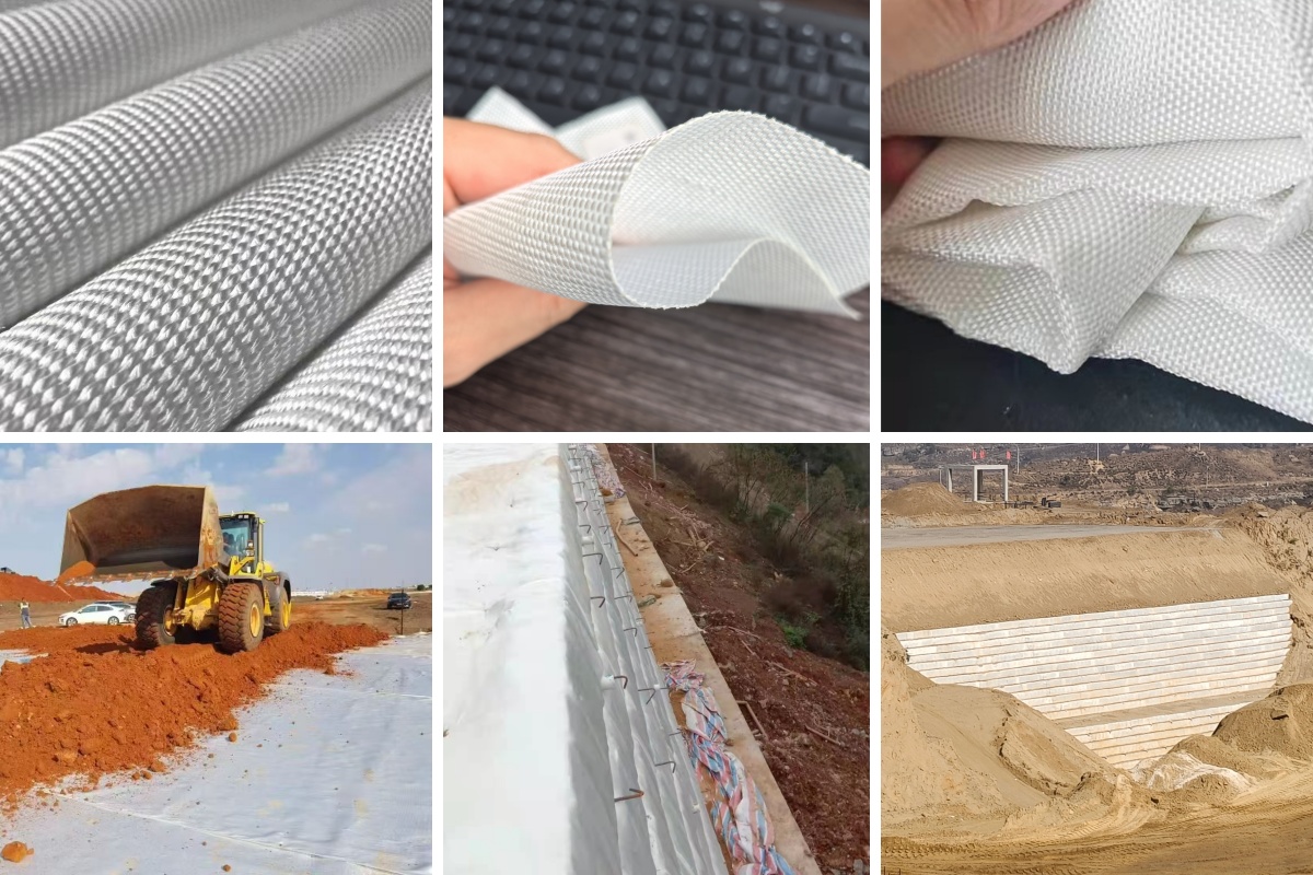 needle-punched geotextile