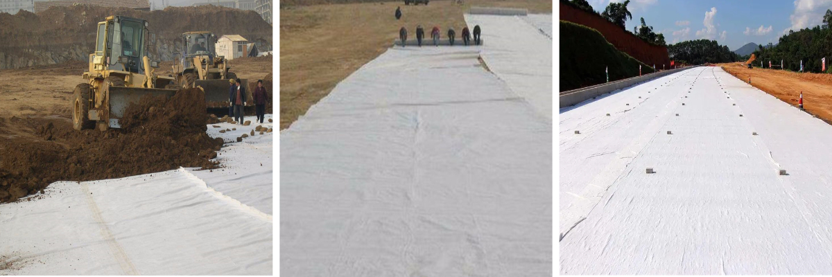 Geotextile for subgrade reinforcement Geotextile for subgrade reinforcement