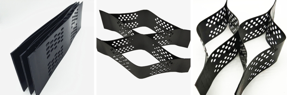 Honeycomb geocell for slope protection