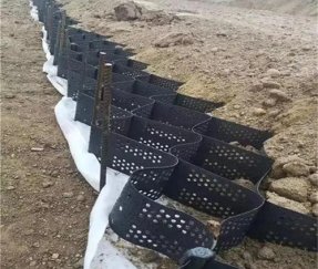 HDPE geocell driveway