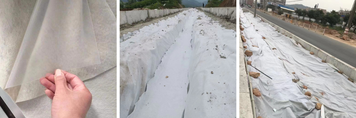 Полипропиленовый композитный геотекстиль