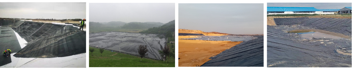 High density polyethylene geomembranes