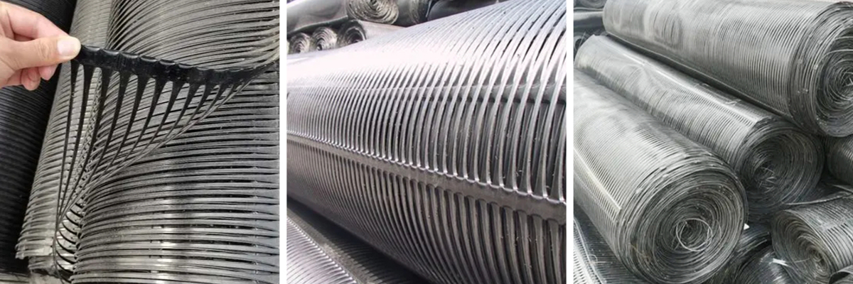 High Strength Uniaxial Geogrid