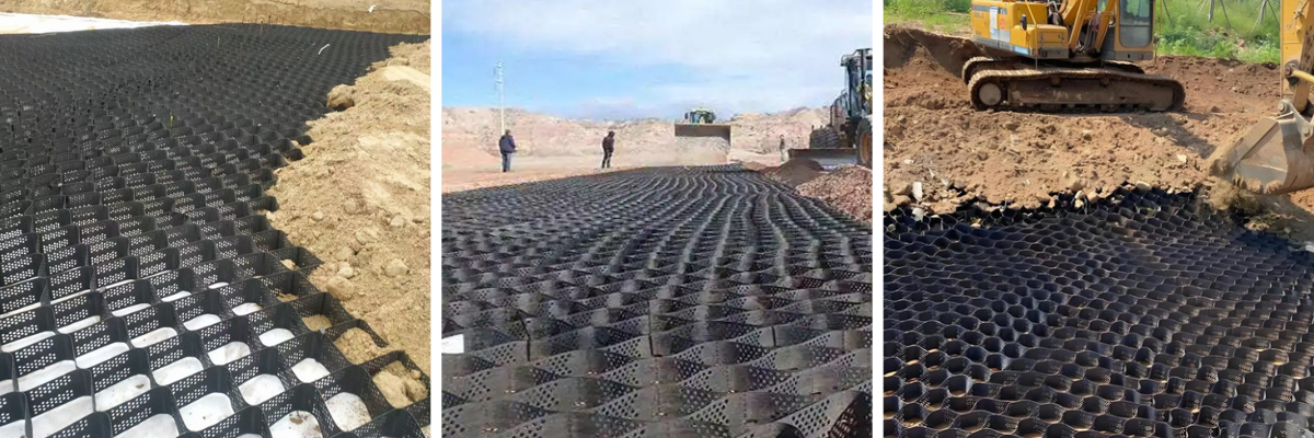 HDPE Geocell Driveway
