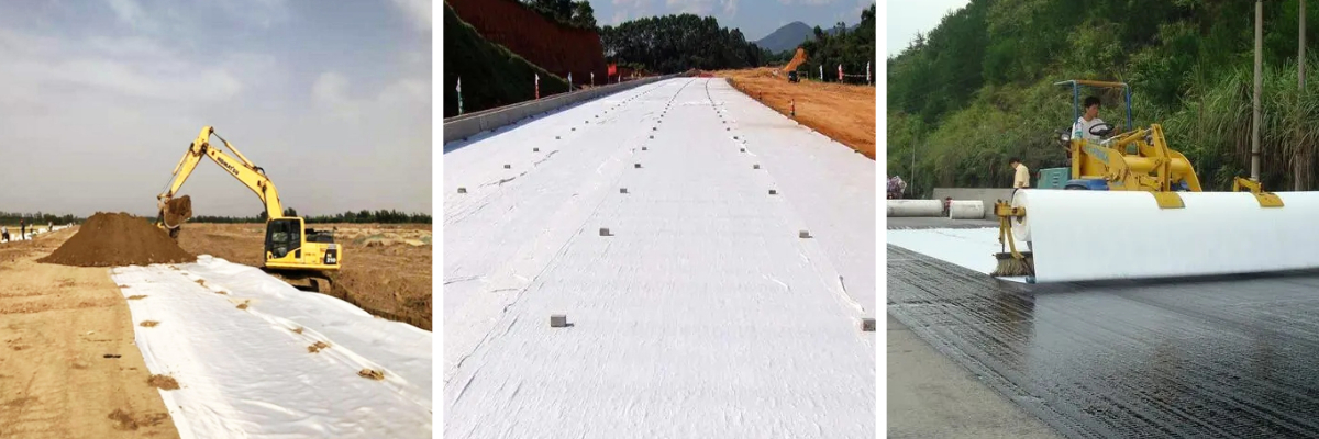 Pavement Anti‑crack Geotextile