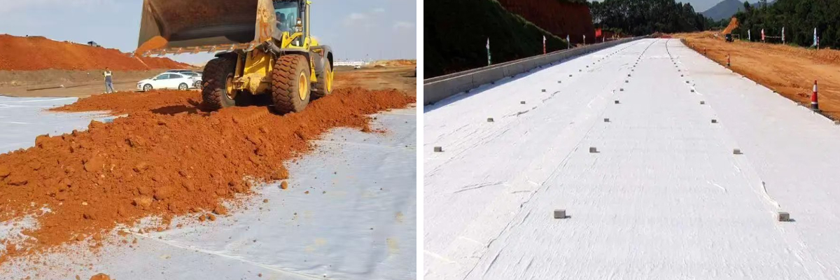 Polyester Filament Geotextile