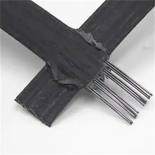 Армированная стально-пластиковая геосетка