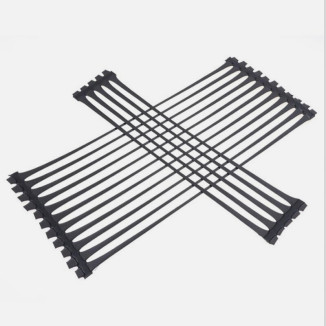 Одноосная растягивающая пластичная геосетка