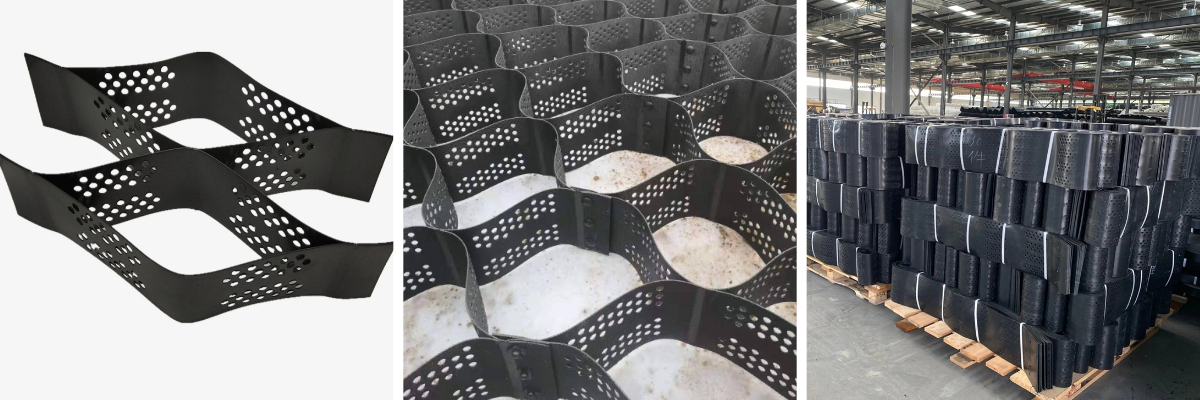HDPE honeycomb geocell