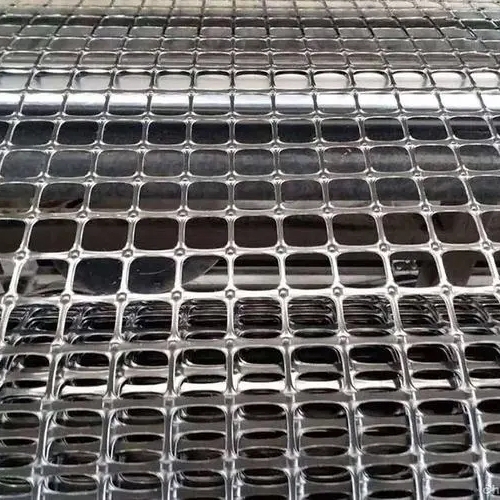 Bidirectional geogrid for foundation reinforcement