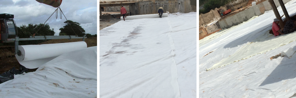 Non-woven Polyester Geotextile Non-woven Polyester Geotextile