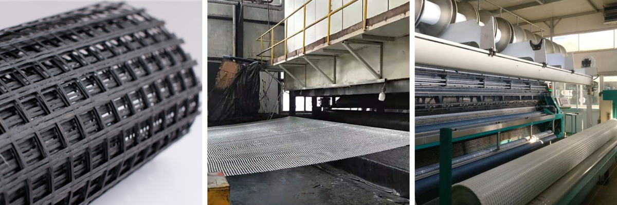 Стекловолоконная геосетка для дорожного покрытия