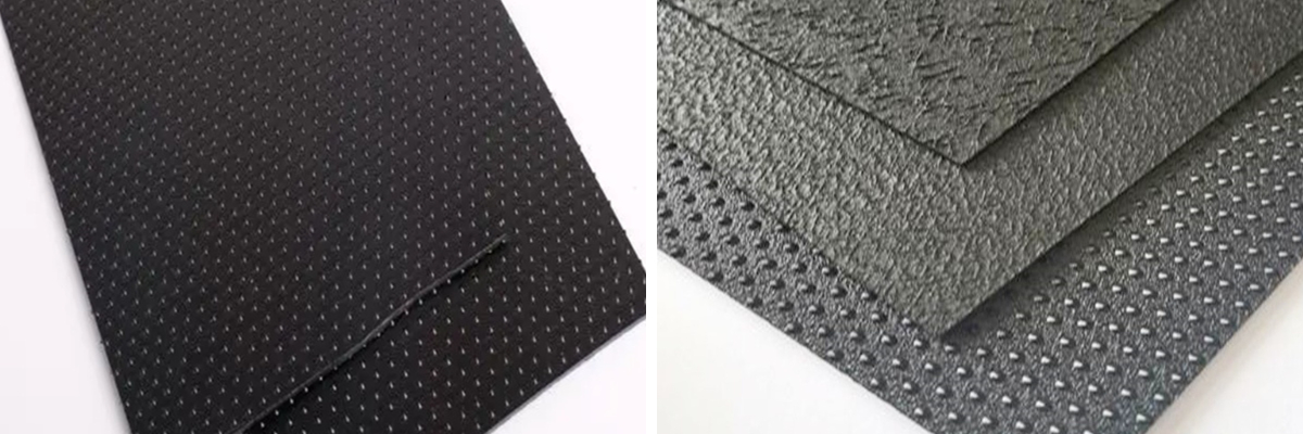 Studded geomembrane Studded geomembrane