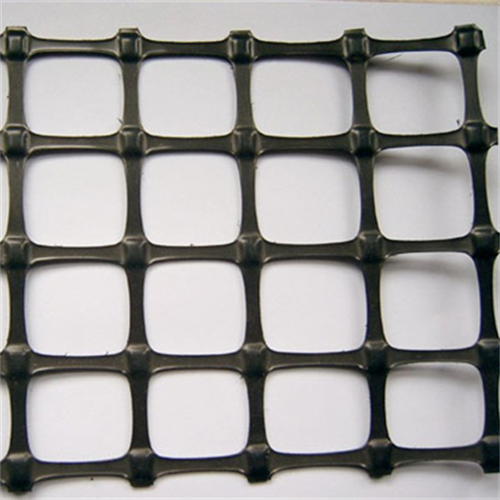 Bidirectional geogrid for foundation reinforcement