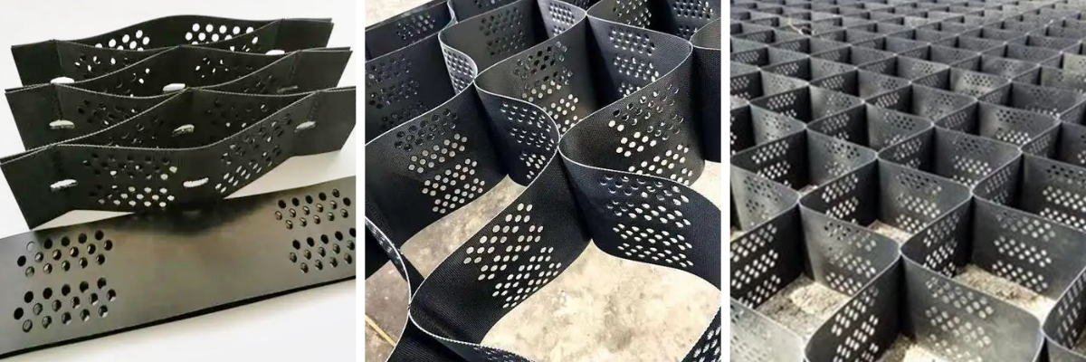 Honeycomb geocell for driveway Honeycomb geocell for driveway
