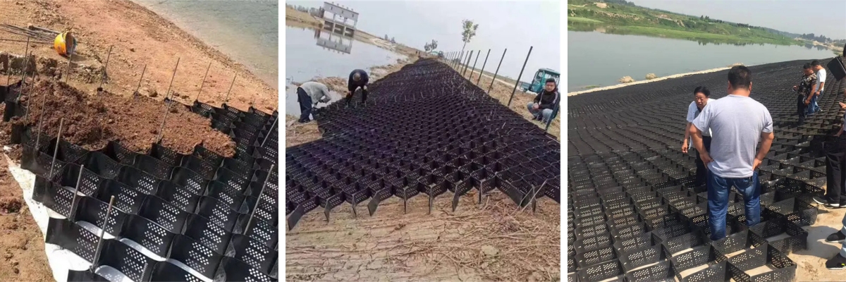 Геоячейка HDPE Геоячейка HDPE