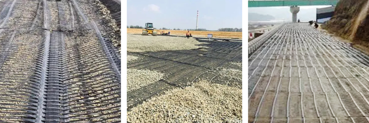 Uniaxial Reinforced Plastic Geogrid