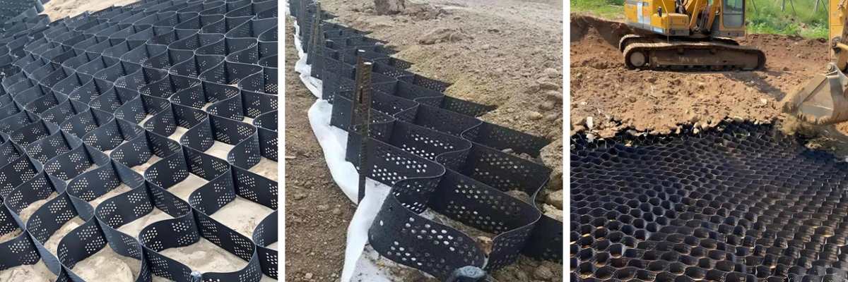 HDPE Geocell Driveway
