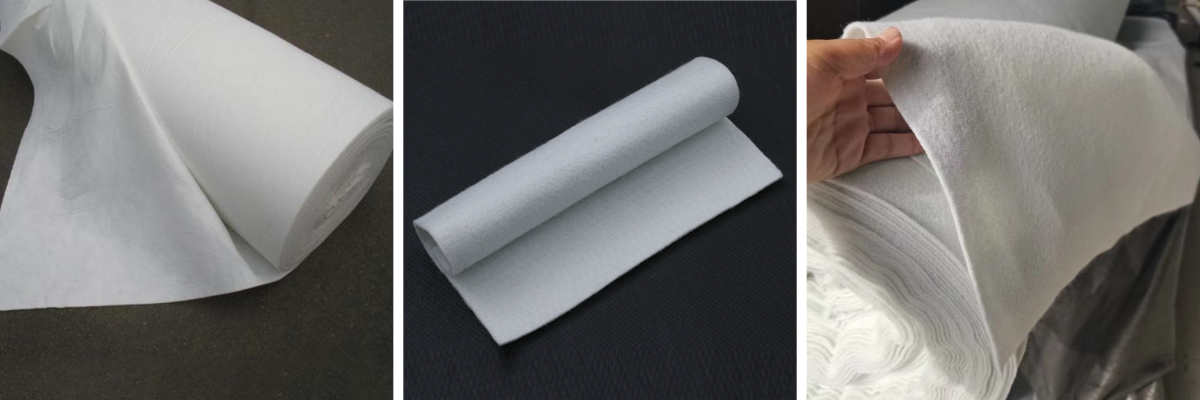 Нетканый геотекстиль, изготовленный методом иглопробивания Нетканый геотекстиль, изготовленный методом иглопробивания