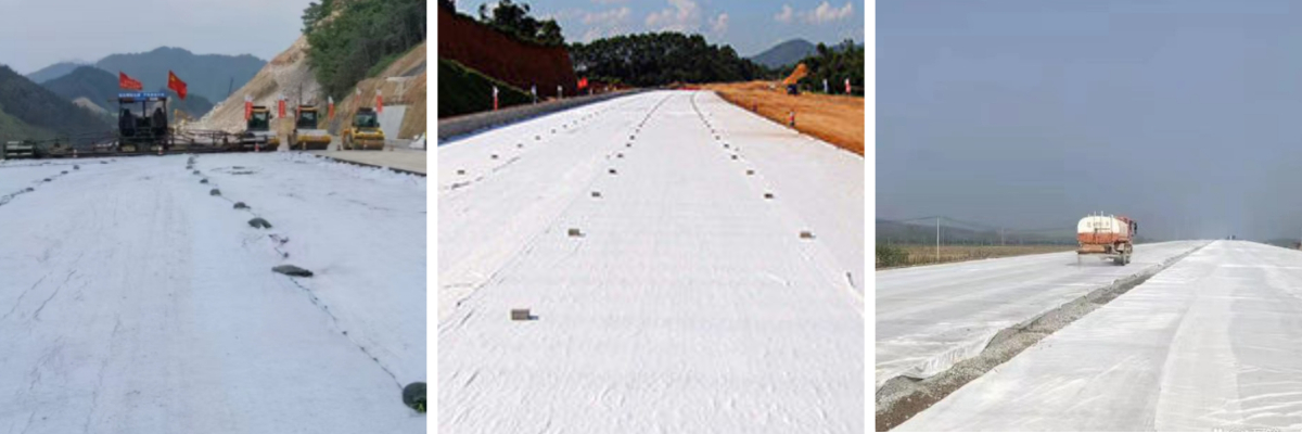 Нетканый геотекстиль, изготовленный методом иглопробивания Нетканый геотекстиль, изготовленный методом иглопробивания