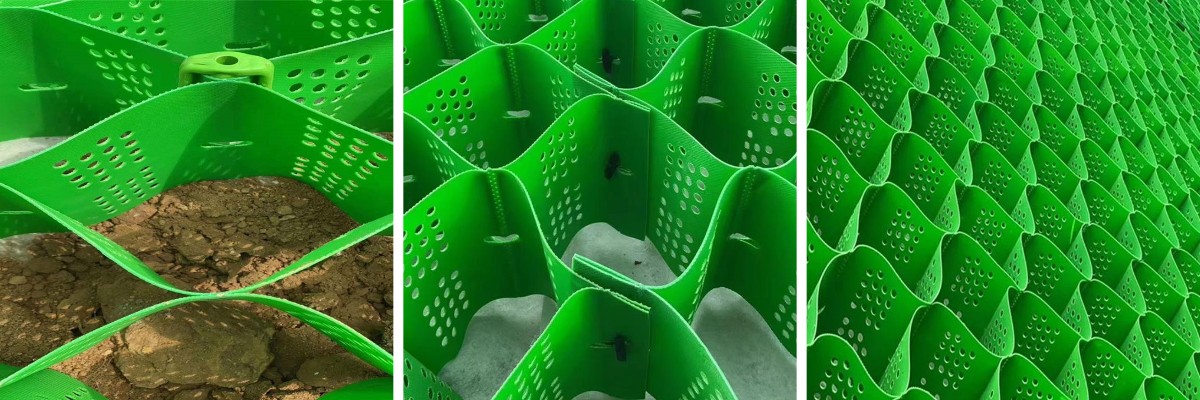 HDPE geocell driveway HDPE geocell driveway