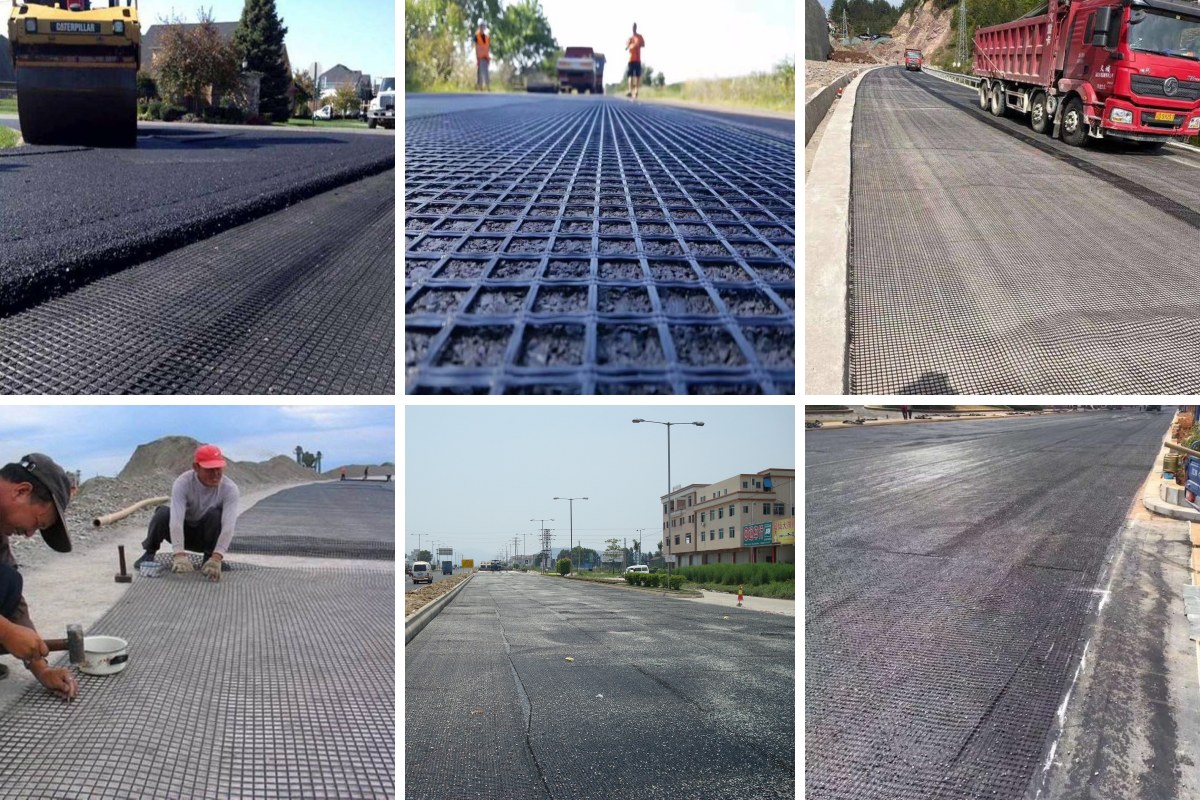 Геосетка из стекловолокна