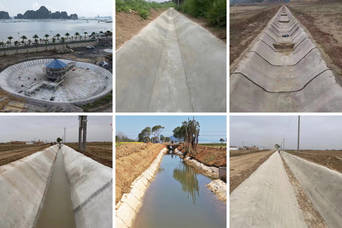 Бетонная ткань