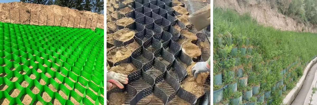 plastic honeycomb geocell plastic honeycomb geocell