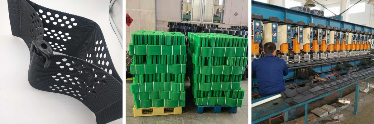 Honeycomb geocell for slope protection
