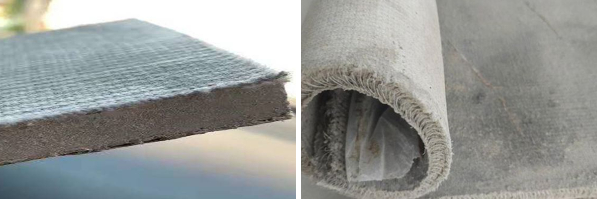 Цементный геотекстильный мат Цементный геотекстильный мат