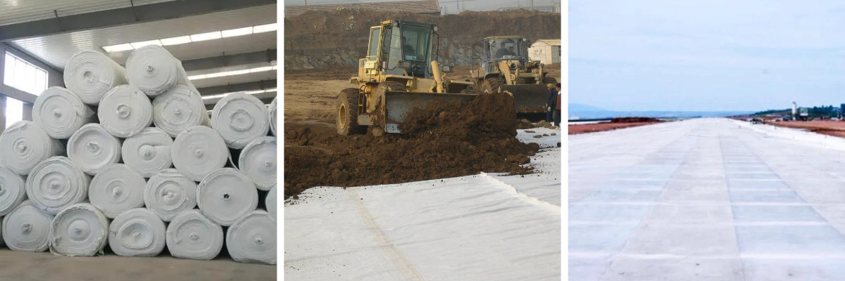 Airport Runway Reinforcement Geotextile