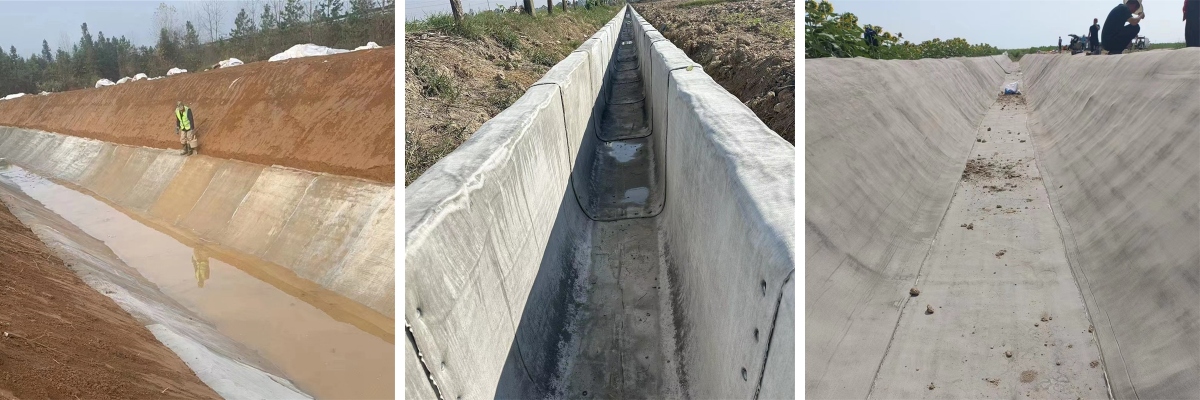 Бетонная ткань