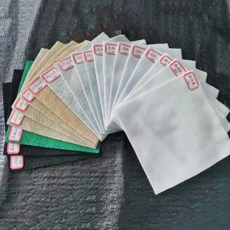 Polyester Staple Fiber Needle Punched Geotextile