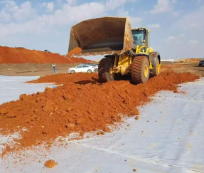 Геотекстиль из полиэфирных волокон