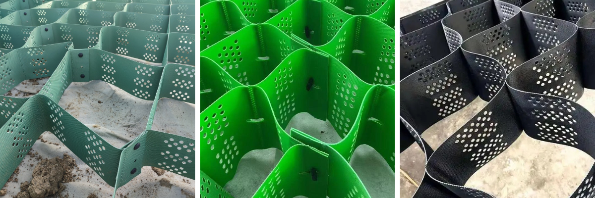 HDPE cellular confinement system HDPE cellular confinement system