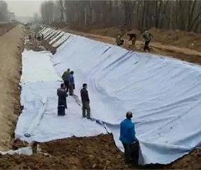 Геотекстиль из штапельного волокна для очистки сточных вод