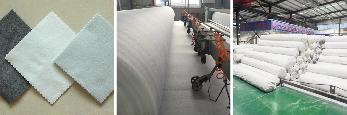Polyester Staple Fiber Needle Punched Geotextile Polyester Staple Fiber Needle Punched Geotextile