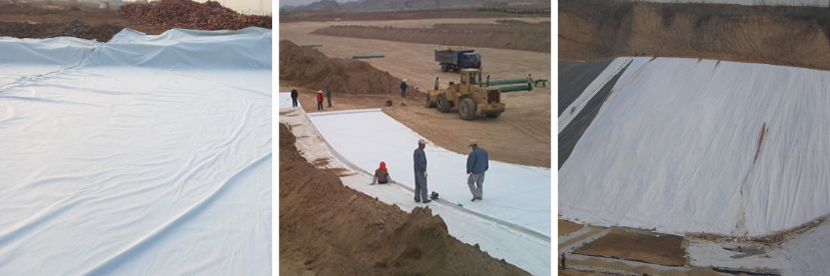 Polyester Staple Fiber Geotextile Polyester Staple Fiber Geotextile