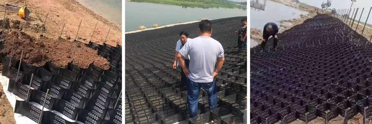 HDPE cellular confinement system HDPE cellular confinement system