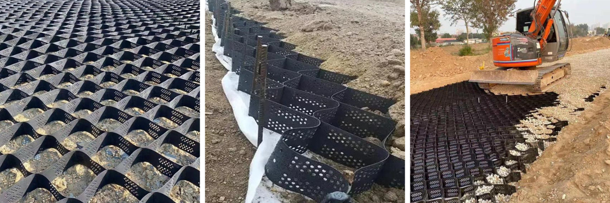 HDPE Geocell Driveway