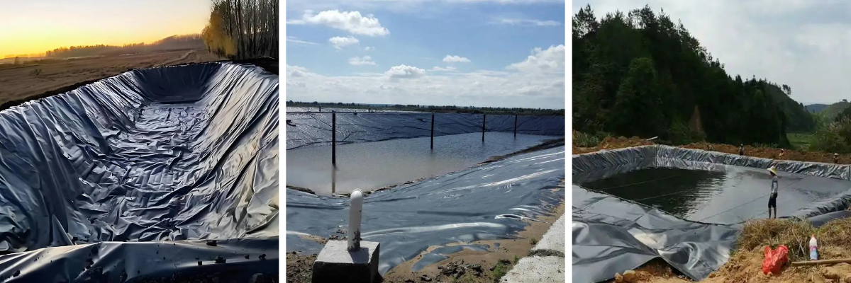 EVA waterproofing membrane for water reservoir